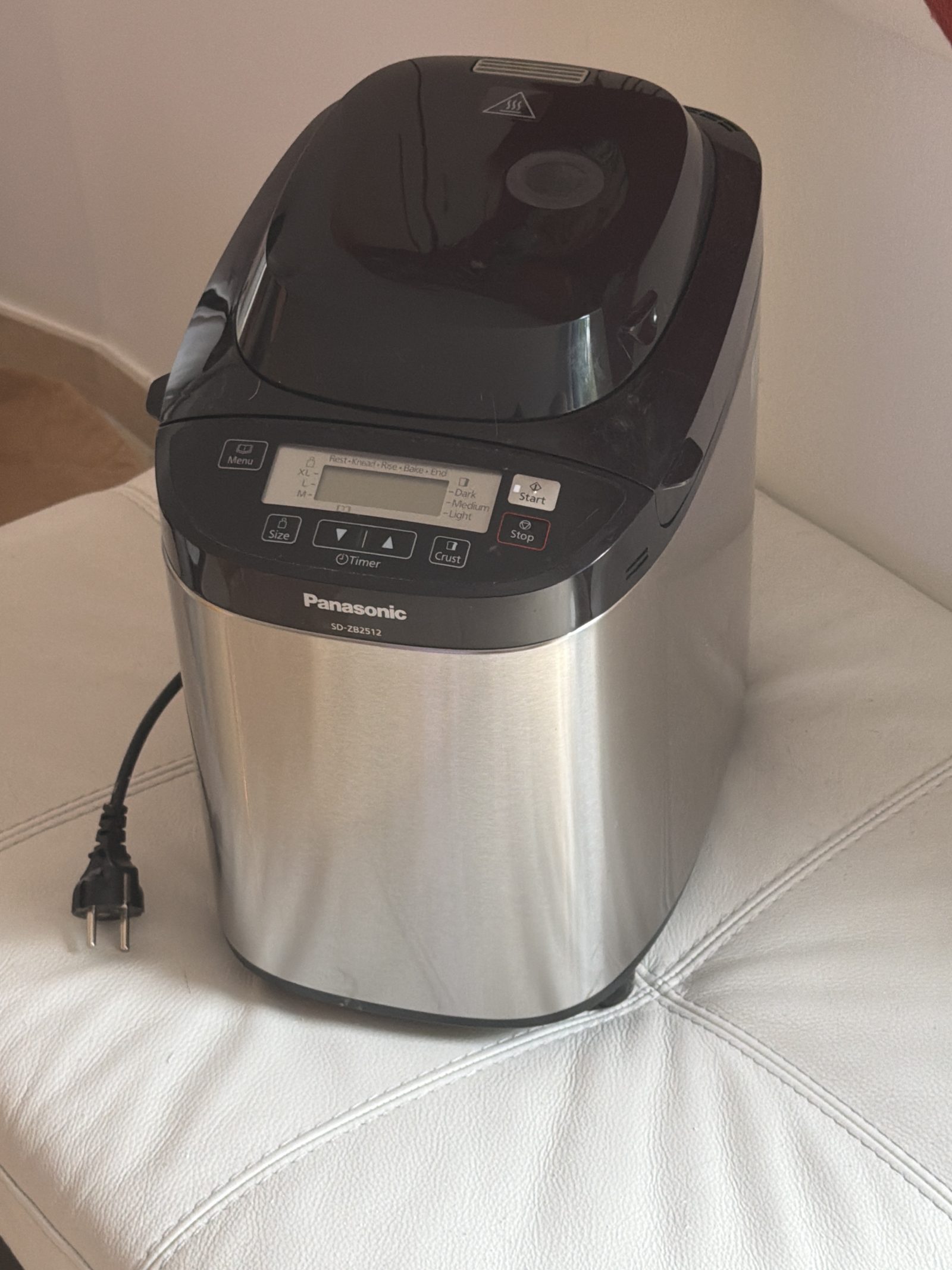 Panasonic SD-ZB2512 Brotbackautomat Edelstahl