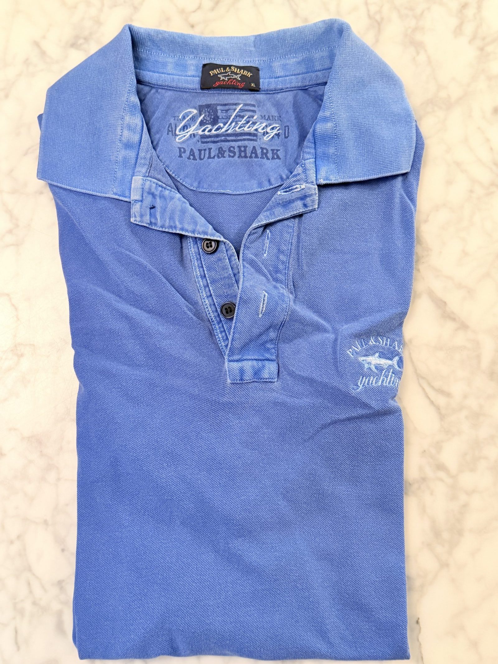 Paul & Shark Yachting Poloshirt Herren Blau XL