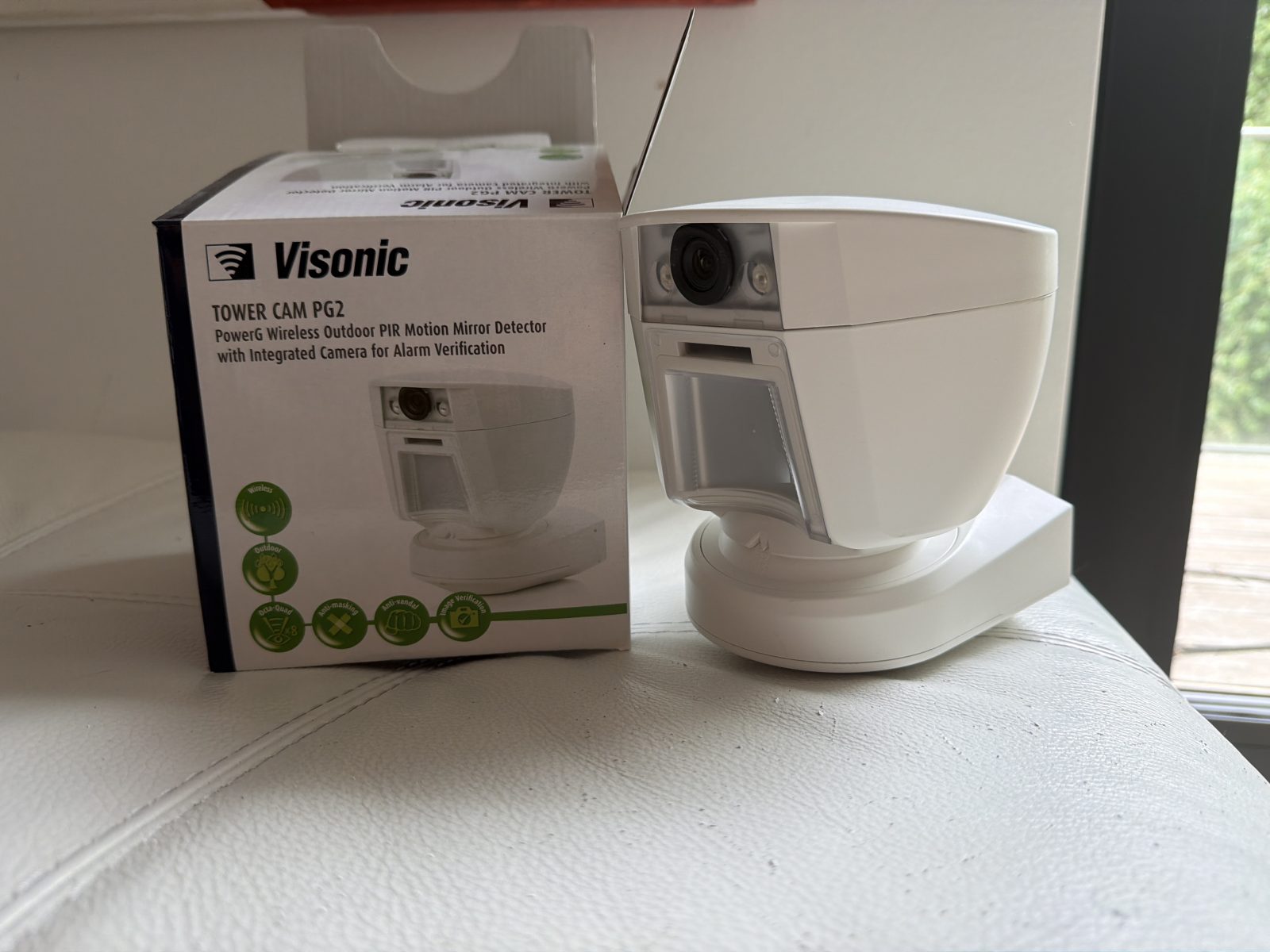 Visonic Tower Cam PG2 Wireless Outdoor PIR Motion Detector