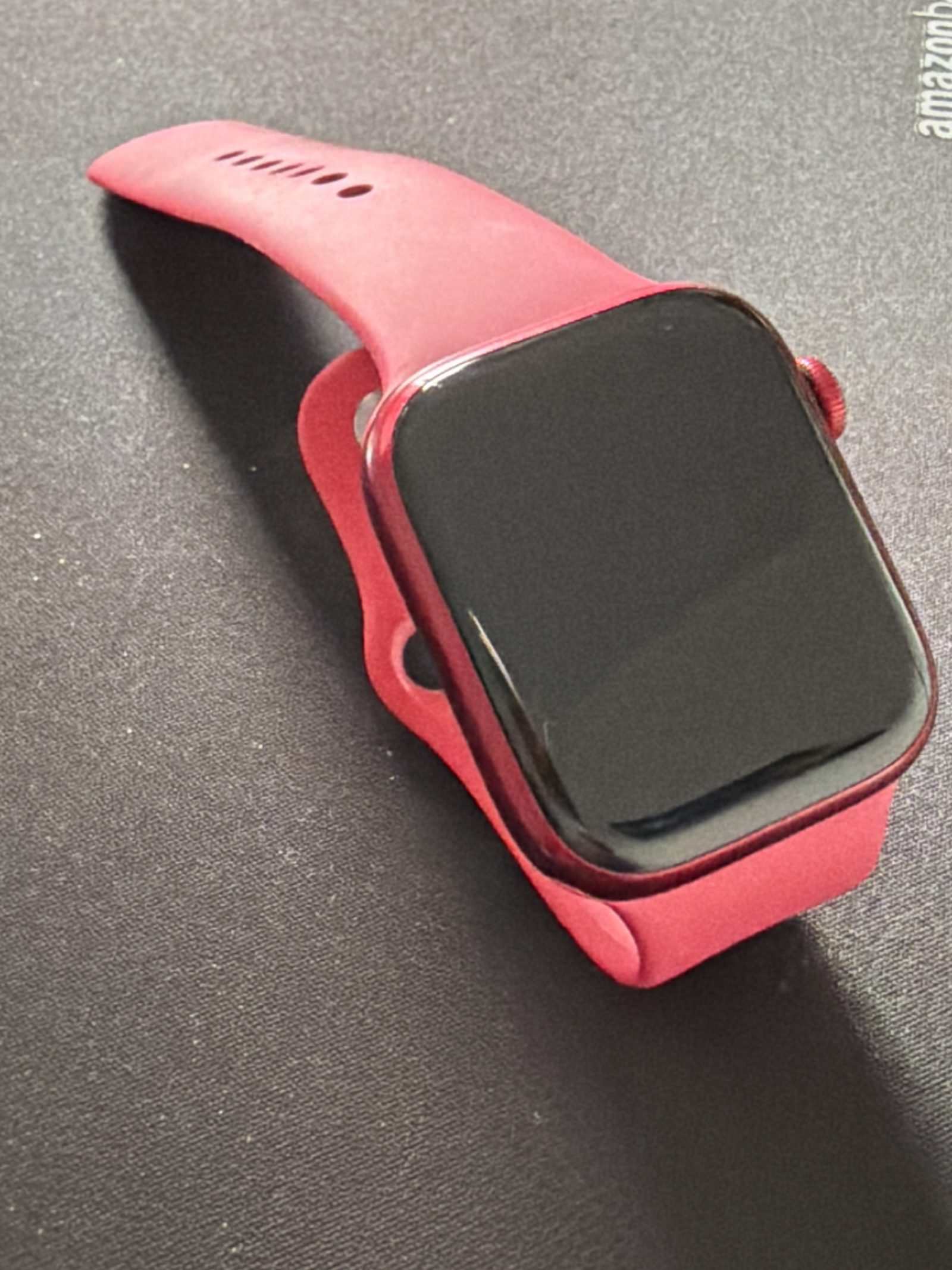 Apple Watch -Series 7 (GPS) Sportarmband Rot