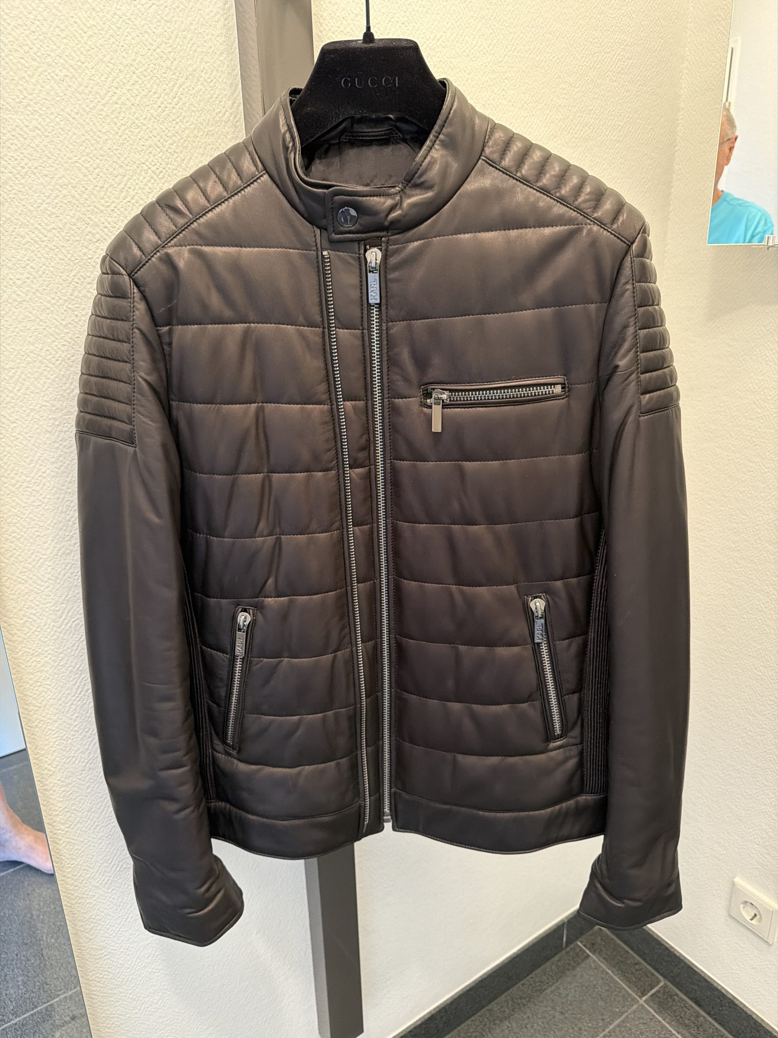Karl Lagerfeld Steppjacke schwarz Herr Gr. L